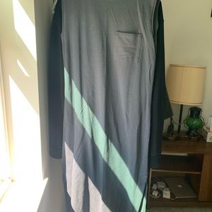 Theory Dark Grey Muscle Dress size petite